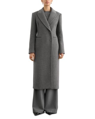 Boston Wool Blend Long Coat