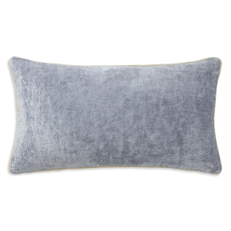 Yves Delorme Orpheo Lupin Thick Grain Velvet Decorative Pillow, 13 x 22