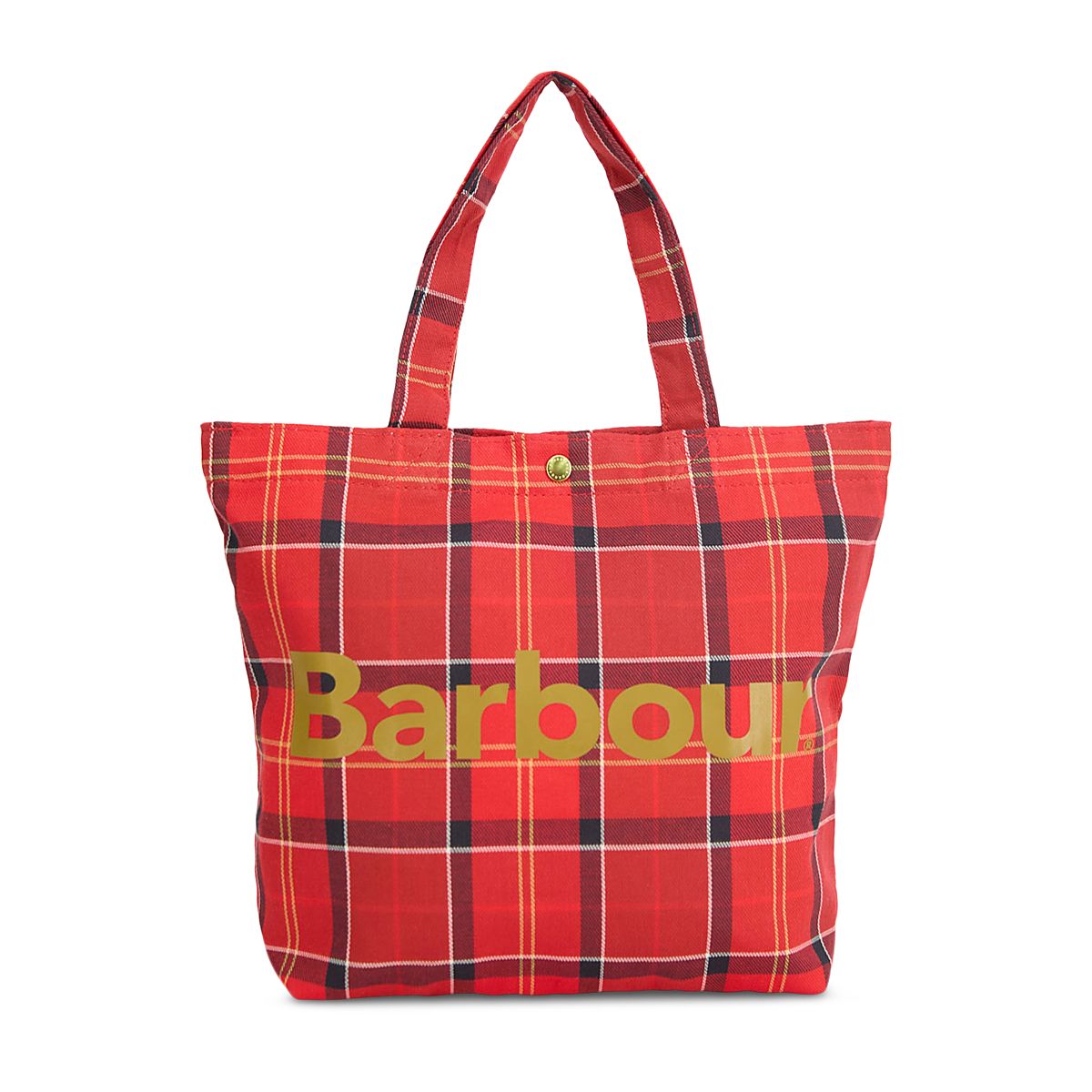 Barbour Mini Telfield Tartan Tote