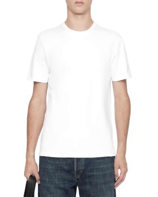 Harris Cotton Jet Black Crewneck T-Shirt