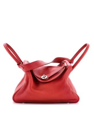 Lindy 30 Clemence Leather Shoulder Bag