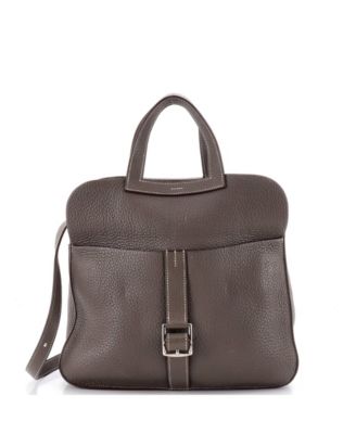 Halzan Convertible Leather Shoulder Bag