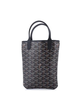 Mini Poitiers Tote Coated Canvas