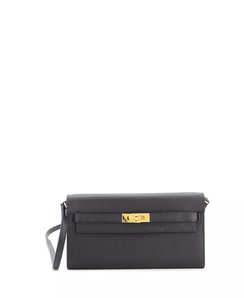 Pre-Owned HERMES Kelly To Go Epsom Leather Crossbody