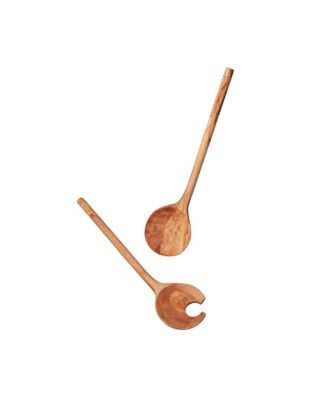  Olive Wood Crescent Serving Set