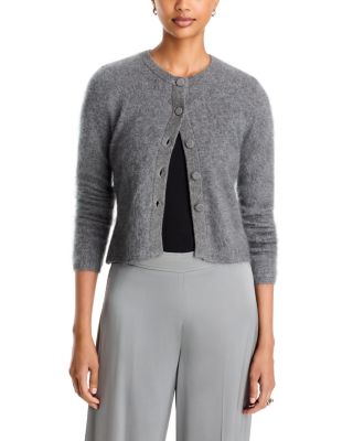 Mariah Cashmere Brushed Finish Cardigan