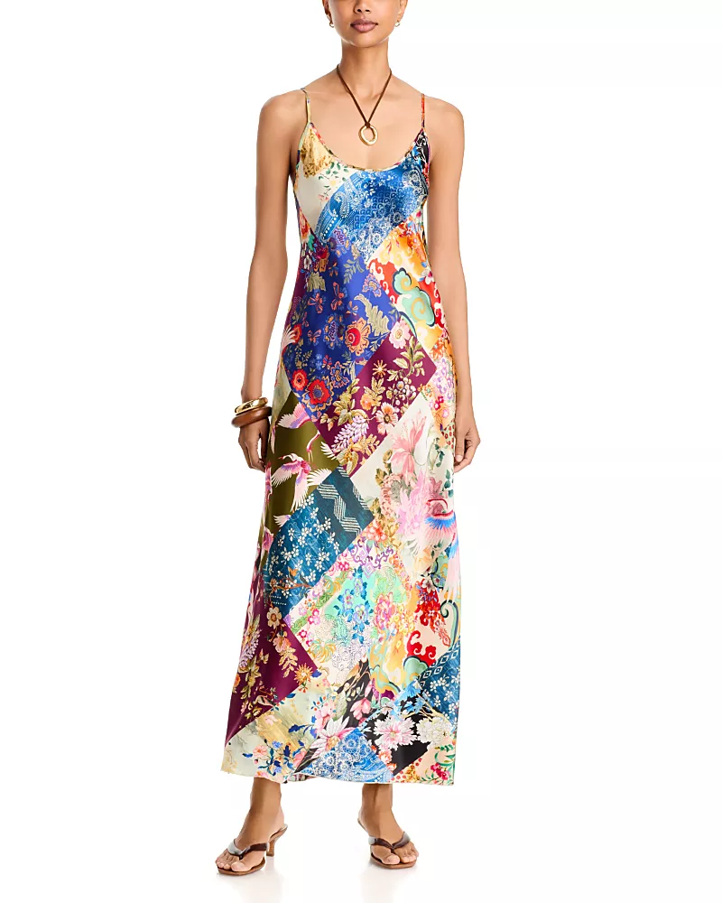 Johnny Was Gigianna Midi Slip Dress