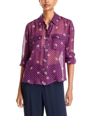 Jacobi Silk Sheer Blouse