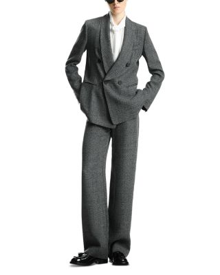 Wide Leg Melange Pants