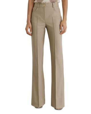 Petite Sofia Flared Twill Pants