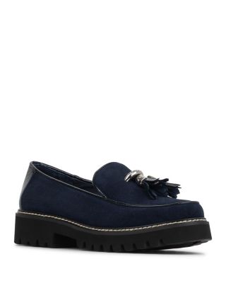 Women's Suede Tassel Loafers