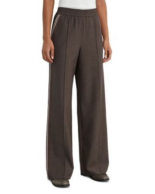 Petites Marlow Pintuck Wide Leg Pants
