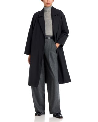 Light Cotton & Nylon Padded Trench Coat