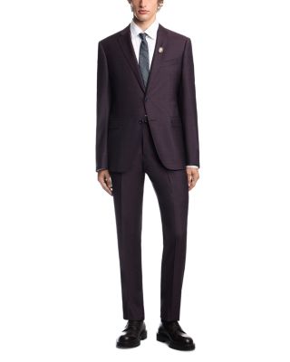 Single Breasted Super 130s Basket Weave Effect Suit