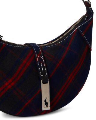 Polo ID Plaid Twill Mini Shoulder Bag