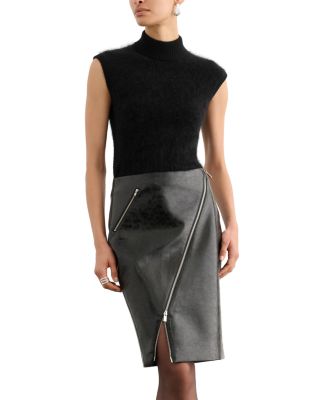 Sabina Cashmere Mock Neck Sweater