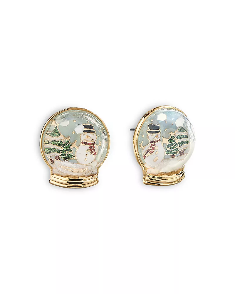 Baublebar Snow Globe Statement Stud Earrings