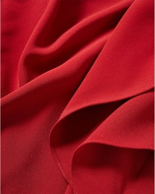 Brett High Neck Asymmetric Dress