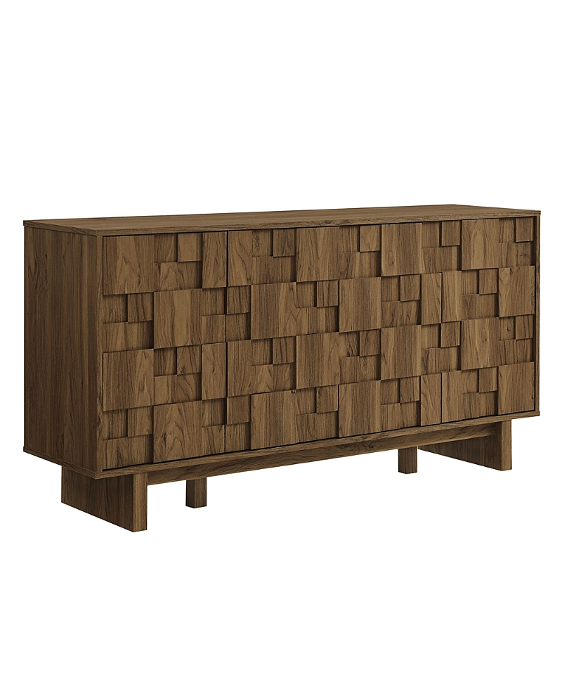 Modway Owen 59 Inch 4 Door Geometric Sideboard