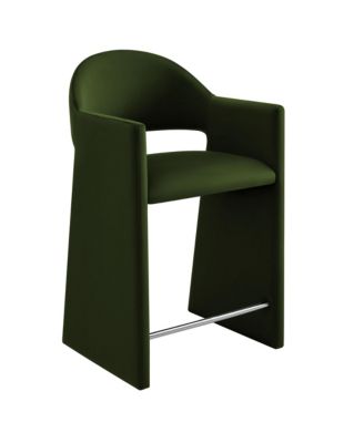  Talia 37 Inch Performance Velvet Counter Stool