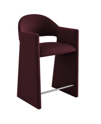  Talia 37 Inch Performance Velvet Counter Stool