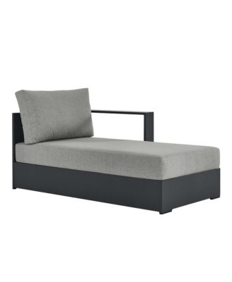  Tahoe Outdoor Patio Powder-Coated Aluminum Modular Right-Facing Chaise Lounge
