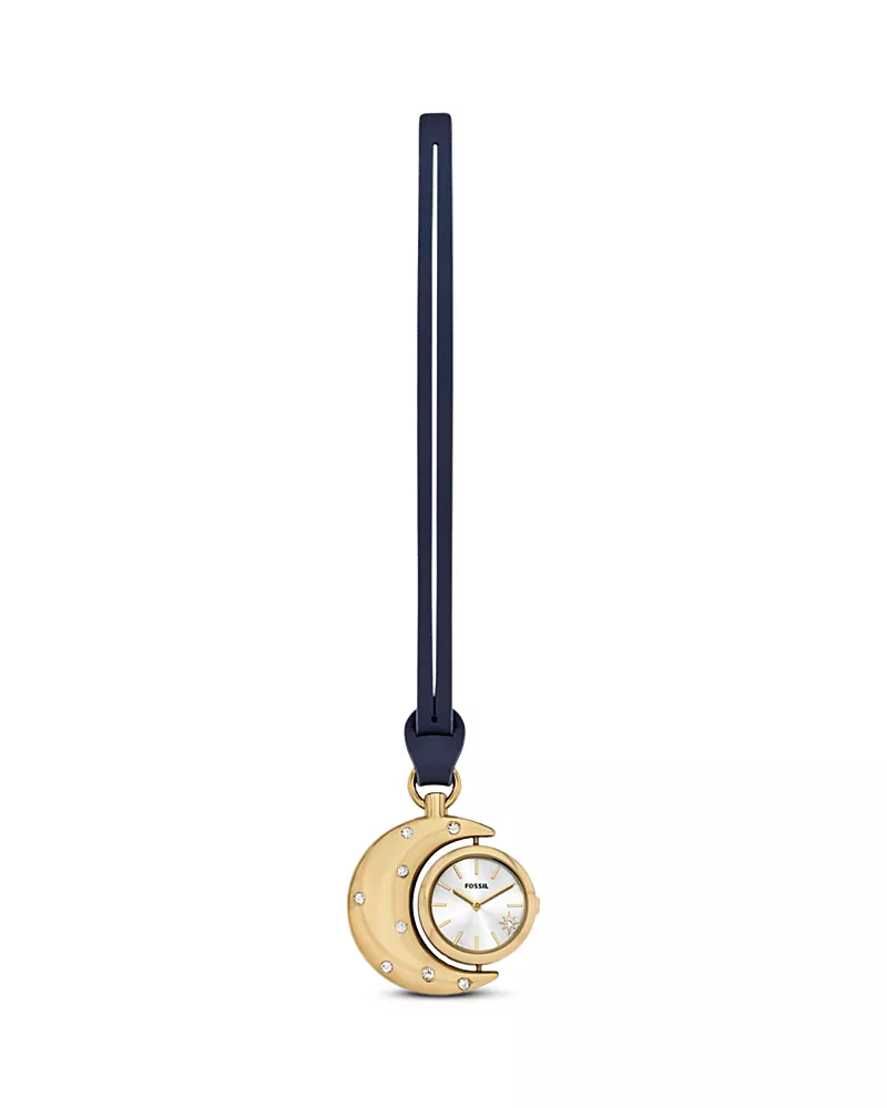 Fossil Moon Bag Charm Watch, 41mm