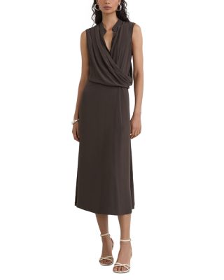Gracie Draped Midi Dress