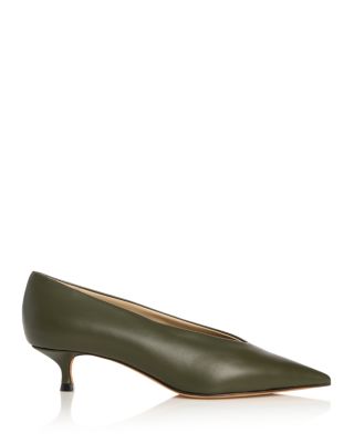 Women's Babouche Kitten Heel Pumps