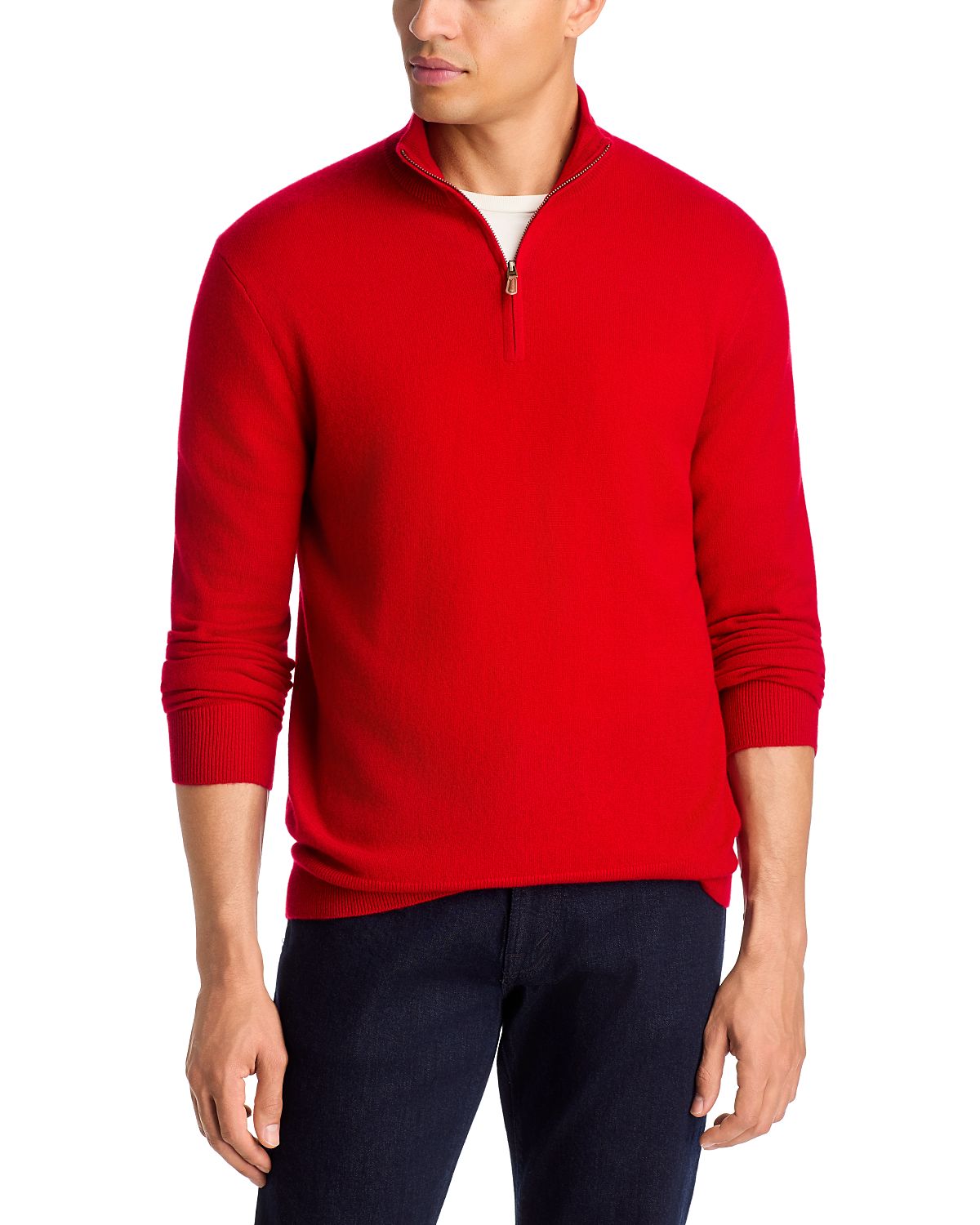 Polo Ralph Lauren Cashmere Stand Collar Zip Sweater