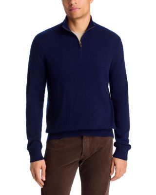 Polo Ralph Lauren Cashmere Stand Collar Zip Sweater
