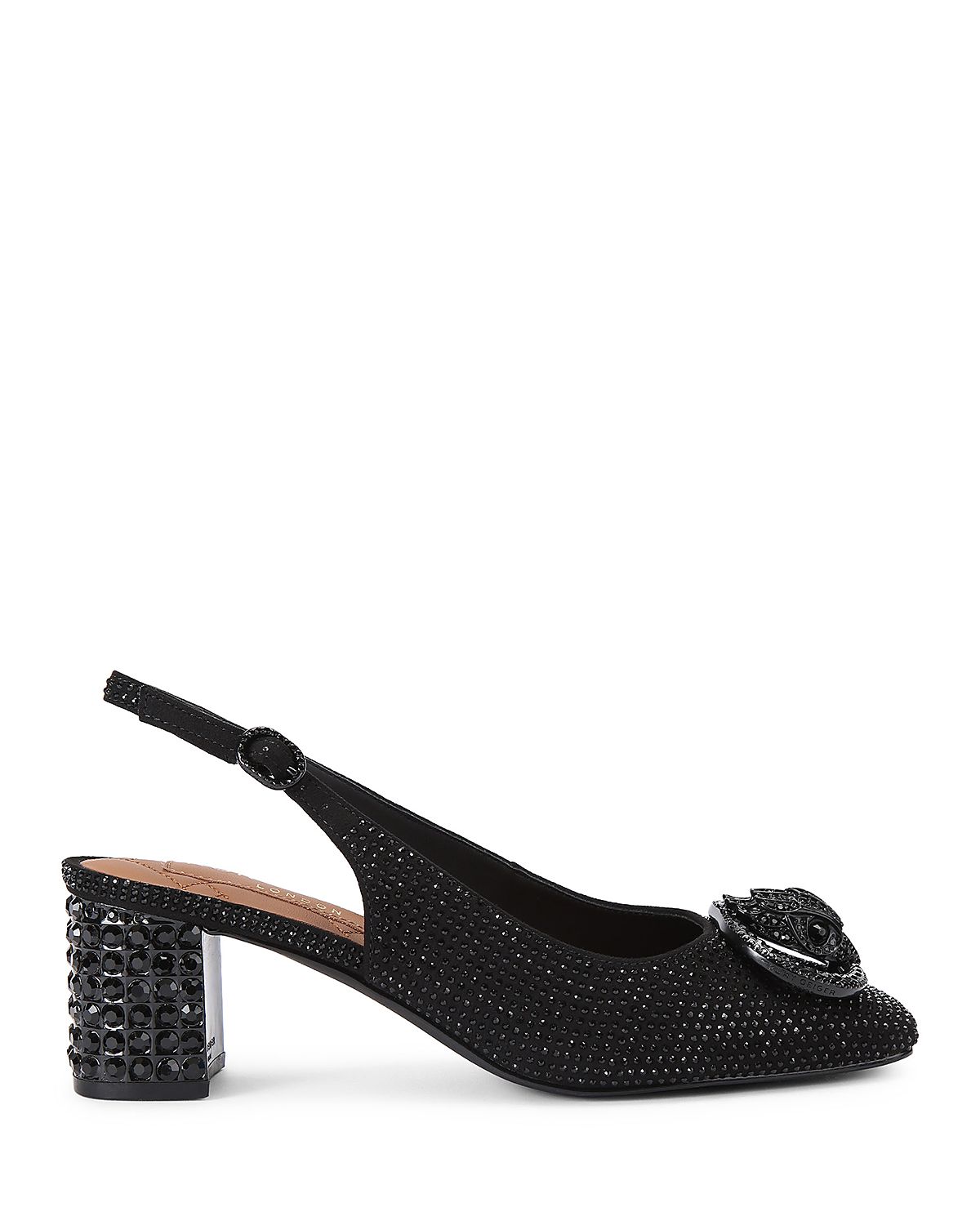 Kurt Geiger London Women's Chelsea Block Slingback Pumps