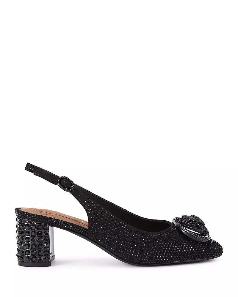 Kurt Geiger London Women's Chelsea Block Slingback Pumps