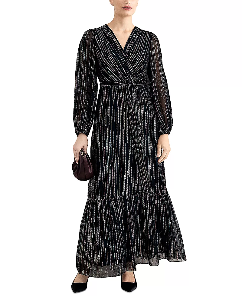 Phase Eight Caroline Metallic Maxi Dress