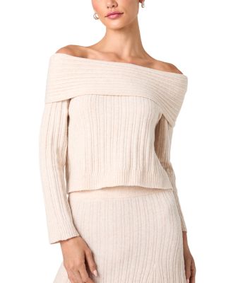 Lucien Off-The-Shoulder Sweater