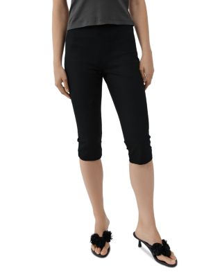 Cotton Stretch Capri Pants