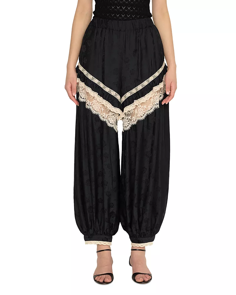 Sea Ethel Lace Trim Pants