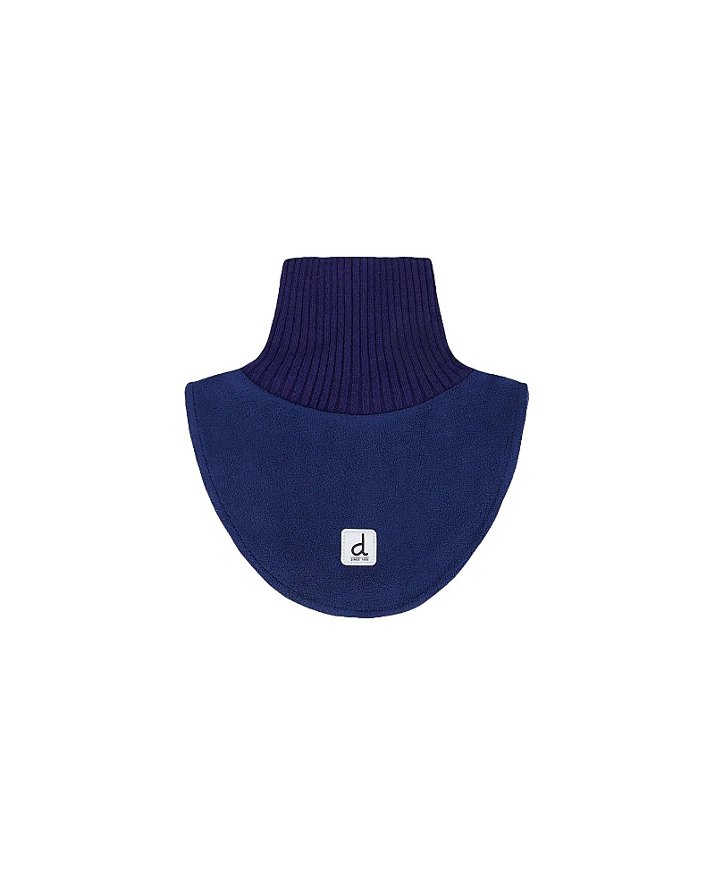 Deux par Deux Unisex Bib Turtle Fleece Knit & Polar Neckwarmer - Little Kid, Big Kid