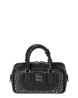 Arcadie Studded Leather Bag