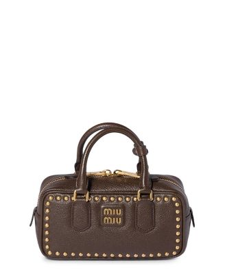 Arcadie Studded Leather Bag