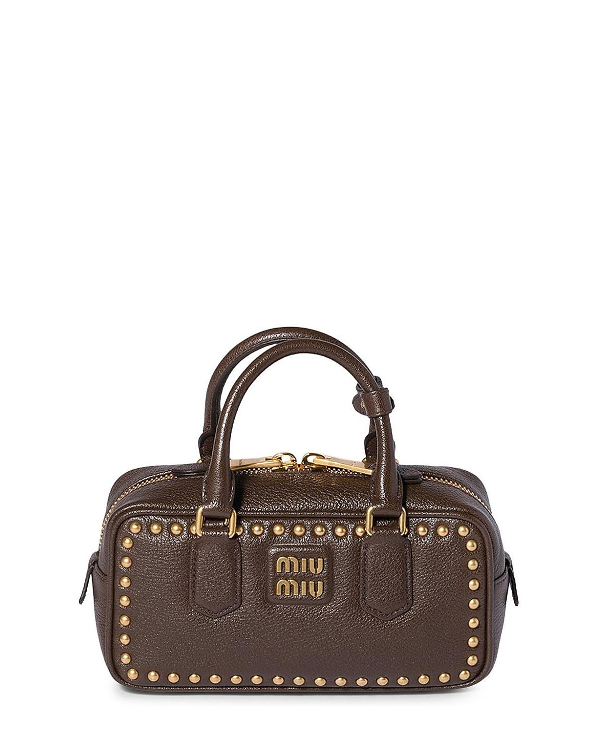 Miu Miu Arcadie Studded Leather Bag