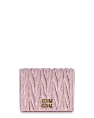  Small Matelasse Nappa Leather Wallet