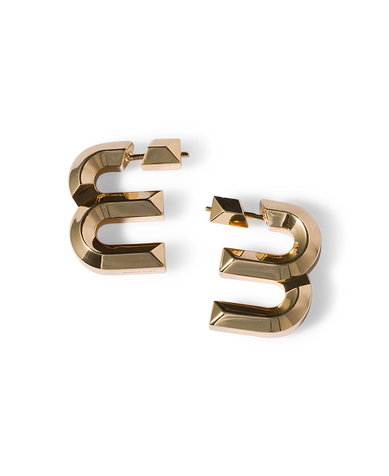 Miu Miu Metal Earrings, Gold