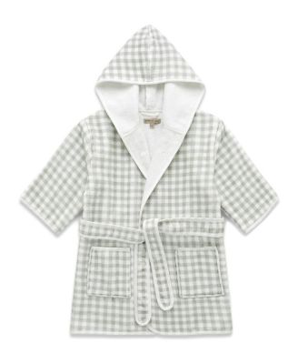  Unisex Picnic Gingham Bathrobe - Little Kid, Big Kid
