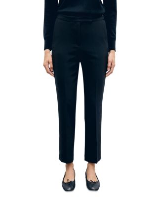 Mie Tab Waist Slim Pants