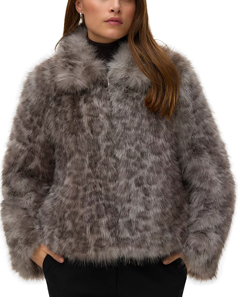 Vero Moda Lia Faux Fur Jacket