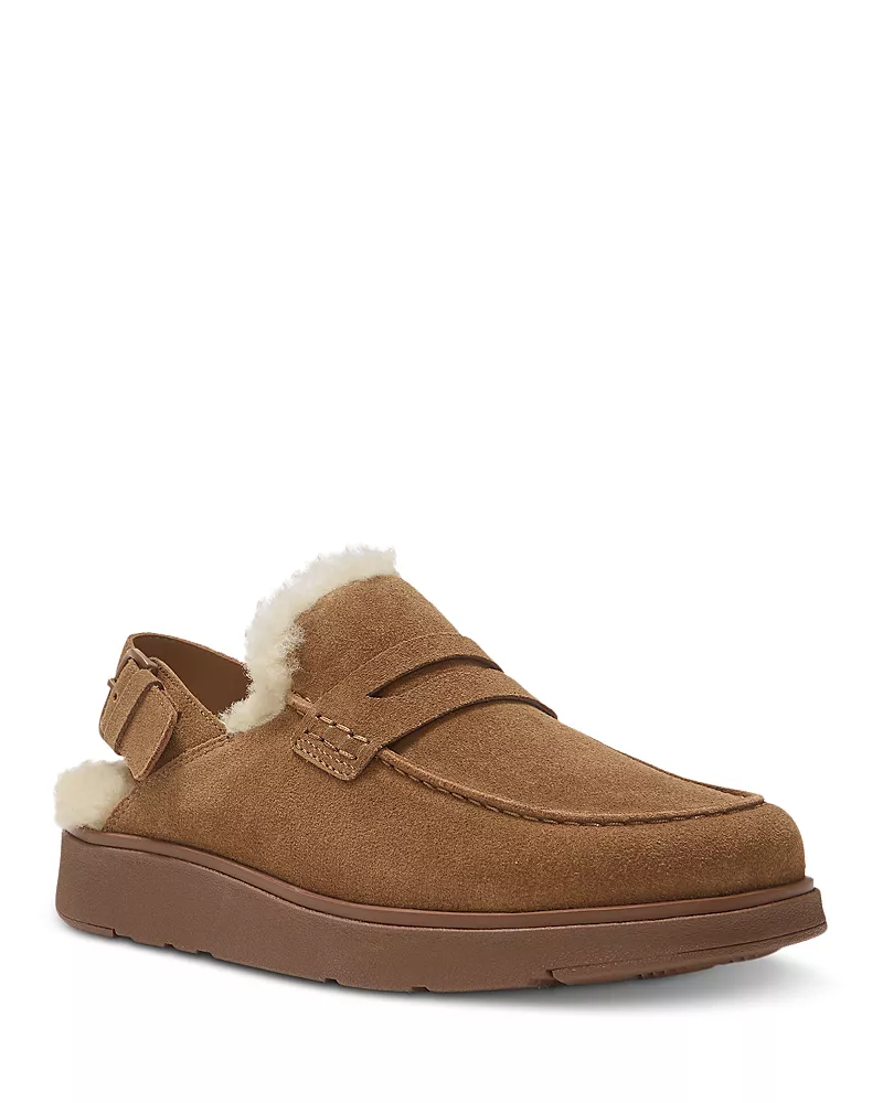 FitFlop Women's Gen-ff Shearling Lined SeuMules