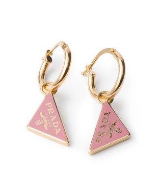  Enameled Metal Earrings