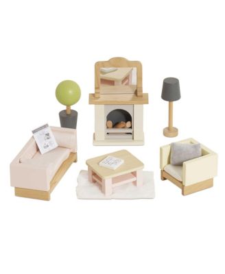 Wooden Dolls House Living Room - 3+ Years