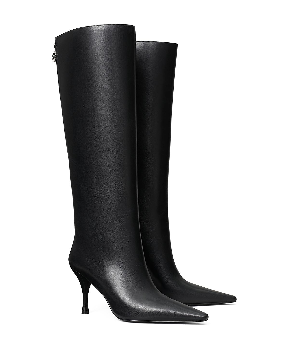 Tory Burch Women's Charlie Leather Knee High Boots